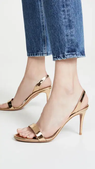 Aquazzura So Nude Sandals 85 Soft Gold 36 | Thumbnail 3