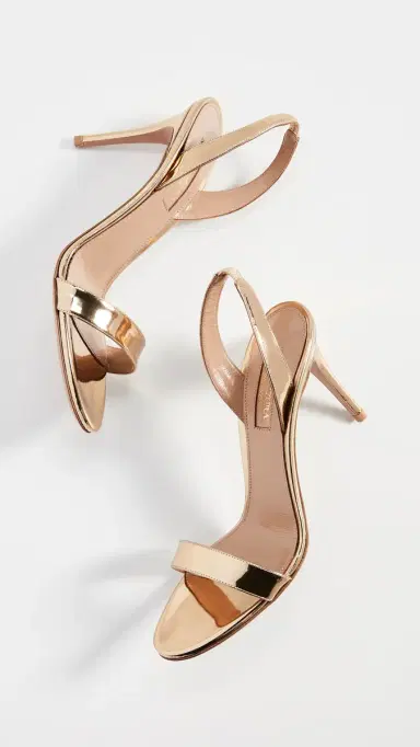 Aquazzura So Nude Sandals 85 Soft Gold 36 | Thumbnail 5