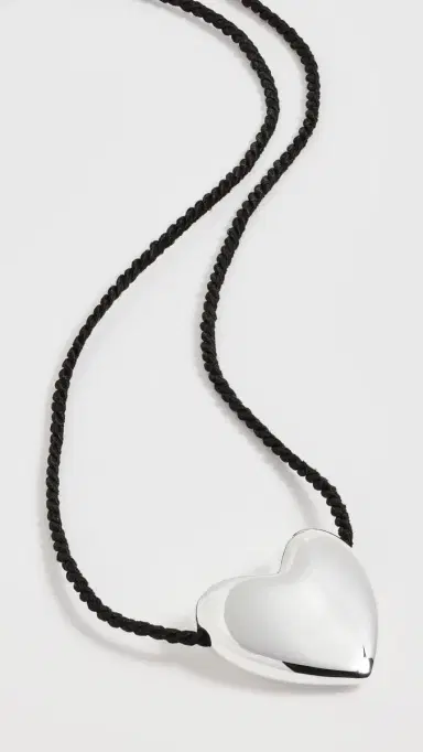 Annika Inez Large Heart Necklace | Thumbnail 4