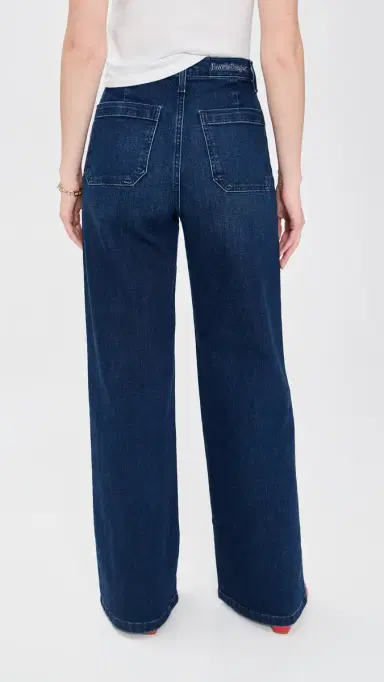 Favorite Daughter The Mischa Super High Rise Wide Leg Jeans Columbia 23 | Thumbnail 3