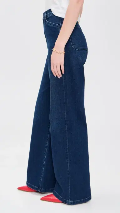 Favorite Daughter The Mischa Super High Rise Wide Leg Jeans Columbia 23 | Thumbnail 4