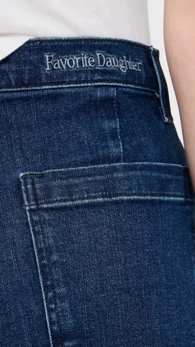 Favorite Daughter The Mischa Super High Rise Wide Leg Jeans Columbia 23 | Thumbnail 6