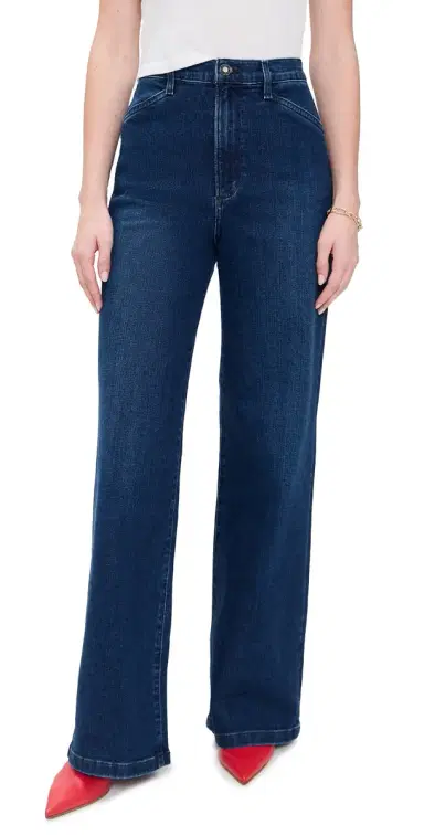 Favorite Daughter The Mischa Super High Rise Wide Leg Jeans Columbia 23 | Thumbnail 1