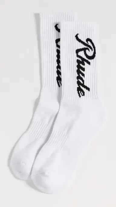 Rhude Destinado Script Socks | Thumbnail 2