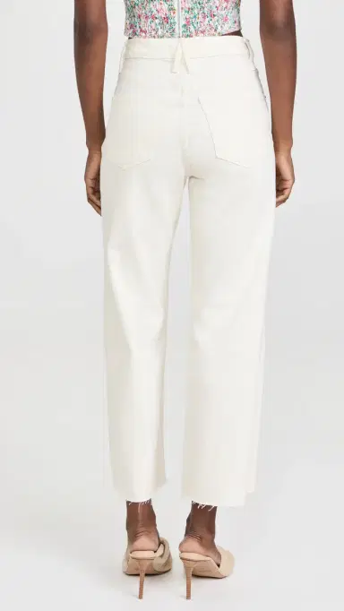 SLVRLAKE Grace Crop Jeans White 23 | Thumbnail 3