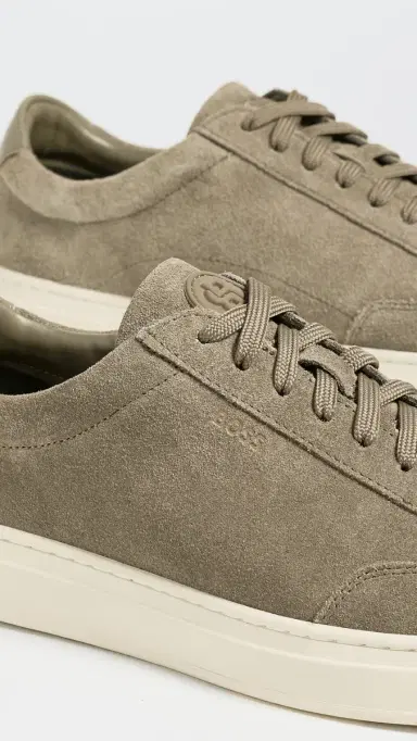 BOSS Kieran Sneakers Dark Green | Thumbnail 4