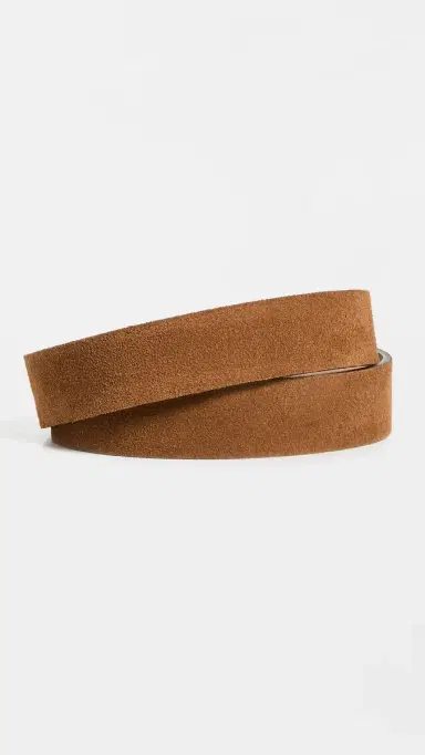 rag & bone Boyfriend Belt Brown Wood Suede | Thumbnail 4