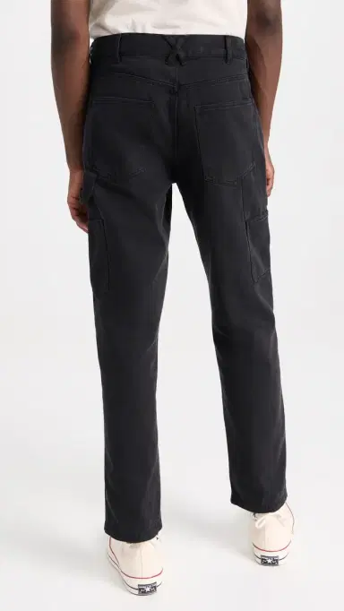 Alex Mill Painter Pants in Recycled Denim Washed Black 31 | Thumbnail 3 Alex Mill Painter Pants in Recycled Denim Washed Black 31 | Thumbnail 3