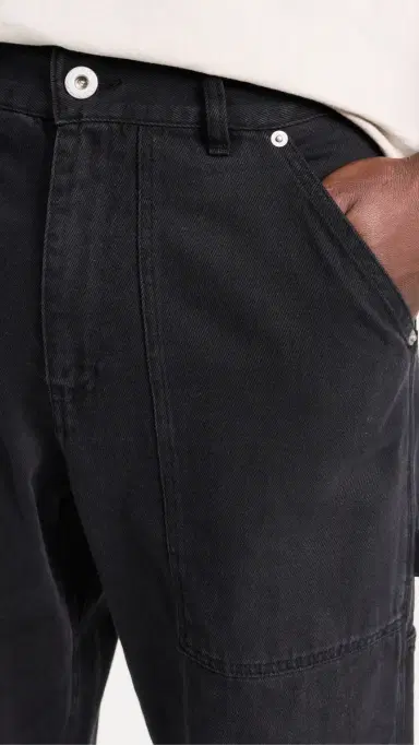 Alex Mill Painter Pants in Recycled Denim Washed Black 31 | Thumbnail 6 Alex Mill Painter Pants in Recycled Denim Washed Black 31 | Thumbnail 6