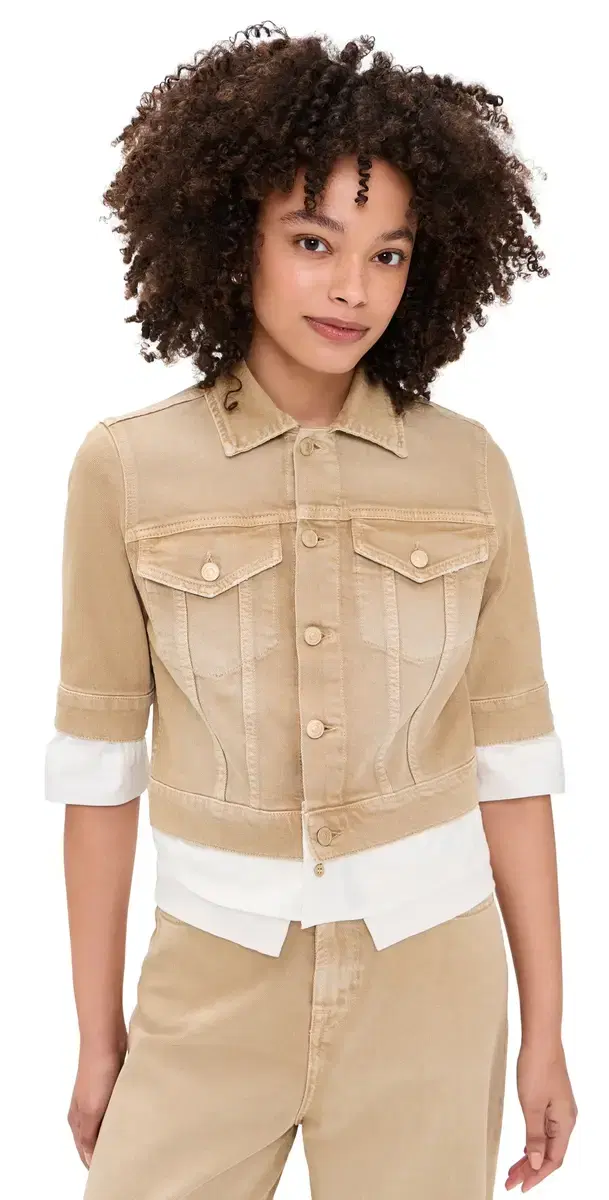 Double Layer Trucker Jacket Colored ankind