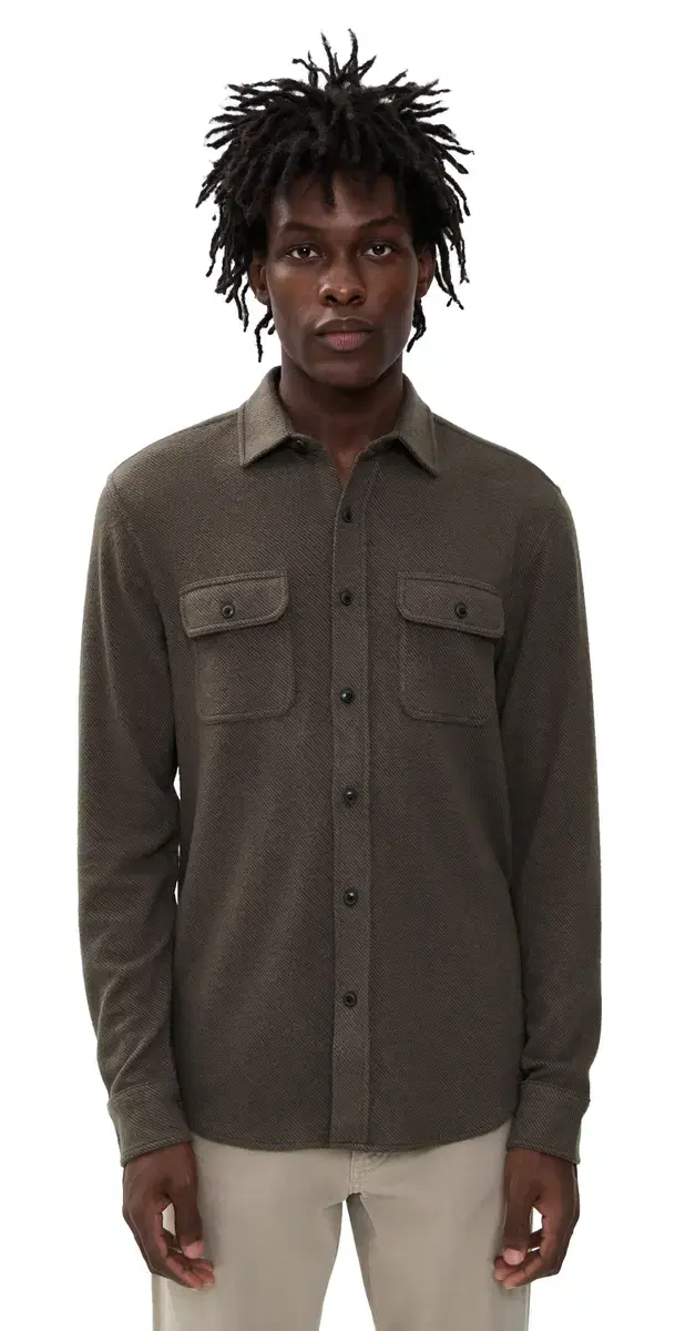 egend Sweater Shirt Valley Brown Twill