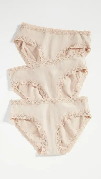 Natori Bliss Girl Briefs 3 Pack Cafe | Thumbnail 2 Natori Bliss Girl Briefs 3 Pack Cafe | Thumbnail 2