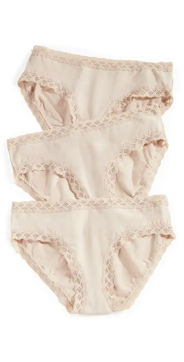 Bliss Girl Briefs 3 Pack Cafe