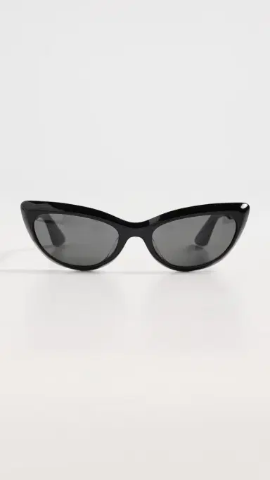 Oliver Peoples Eyewear x Khaite 1963C Sunglasses Black/Grey One Size | Thumbnail 2