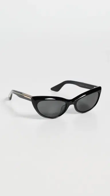 Oliver Peoples Eyewear x Khaite 1963C Sunglasses Black/Grey One Size | Thumbnail 4