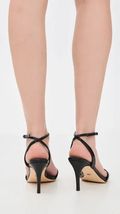 Tony Bianco Bless Heeled Sandals Black Vintage 8 | Thumbnail 4