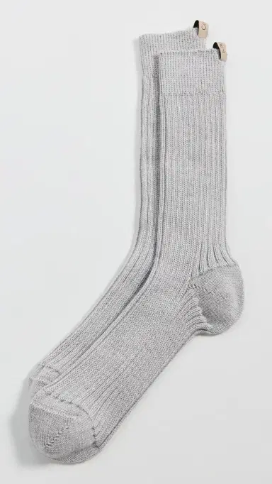 Comme Si The Merino Chunky Socks Ash Grey 39-42 | Thumbnail 2