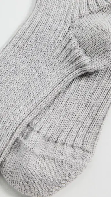 Comme Si The Merino Chunky Socks Ash Grey 39-42 | Thumbnail 3