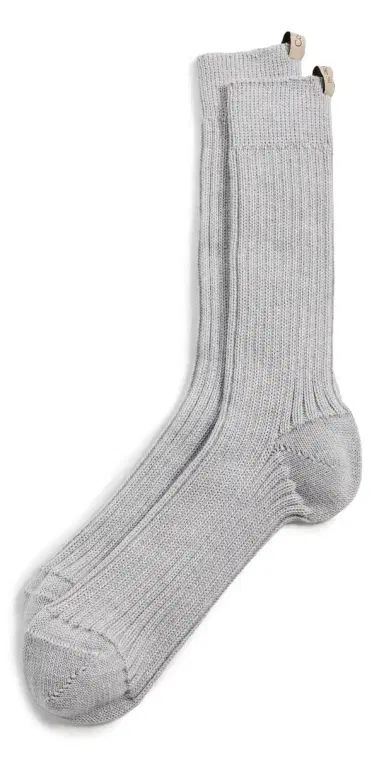 Comme Si The Merino Chunky Socks Ash Grey 39-42 | Thumbnail 1