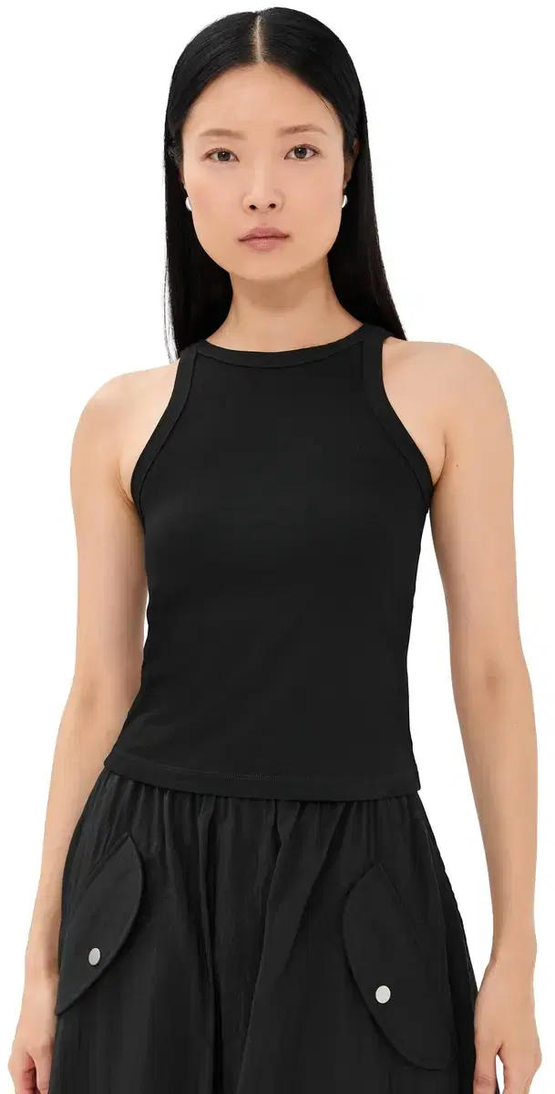Knit Tank Black
