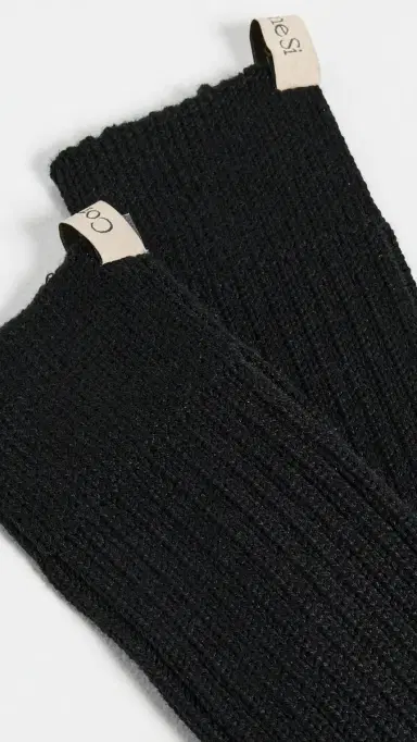 Comme Si The Merino Chunky Socks Black 35-38 | Thumbnail 3