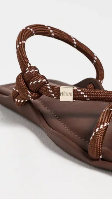 Flòwze Flo Square Sandals Brown | Thumbnail 6