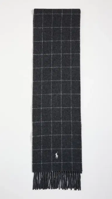 Polo Ralph Lauren Reversible Windowpane Scarf | Thumbnail 2