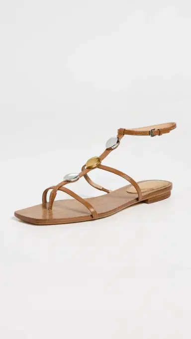 Veronica Beard Alba Embellished Sandals Hazelwood | Thumbnail 2 Veronica Beard Alba Embellished Sandals Hazelwood | Thumbnail 2