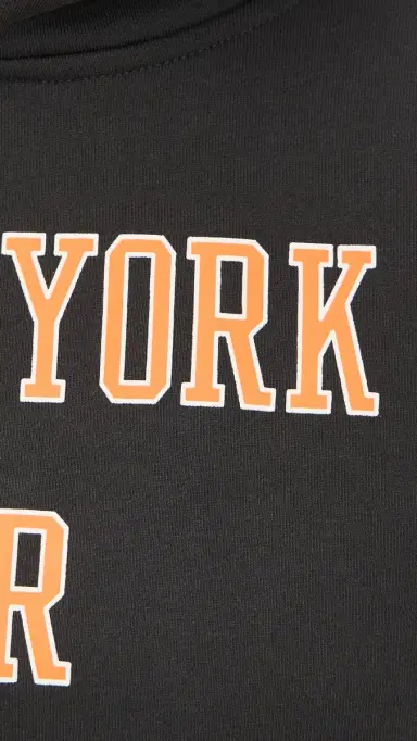 New York or Nowhere Knicks Classic Hoodie Faded Black M | Thumbnail 6