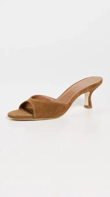 Staud Brigitte Mules Tan 36 | Thumbnail 2