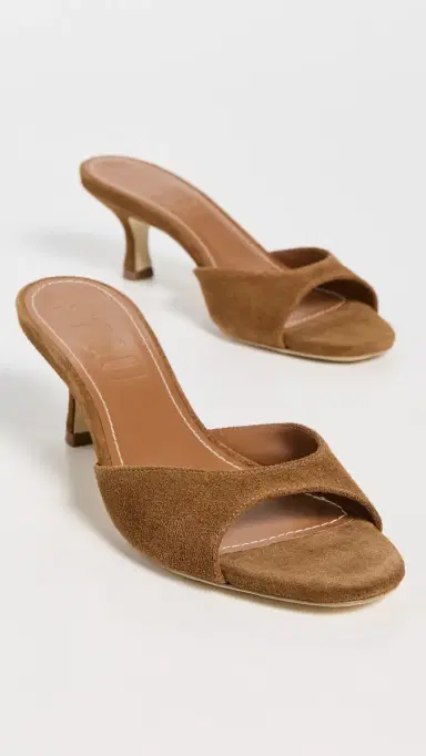Staud Brigitte Mules Tan 36 | Thumbnail 5