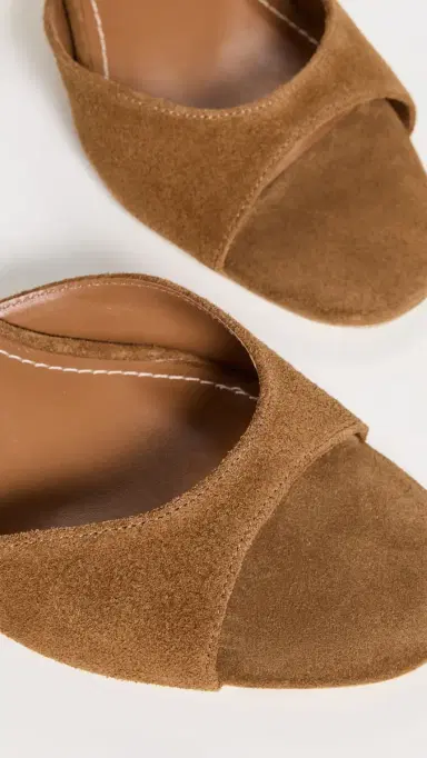 Staud Brigitte Mules Tan 36 | Thumbnail 6