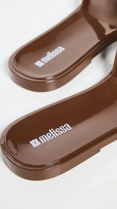Melissa M Jelly Slides Brown 7 | Thumbnail 4