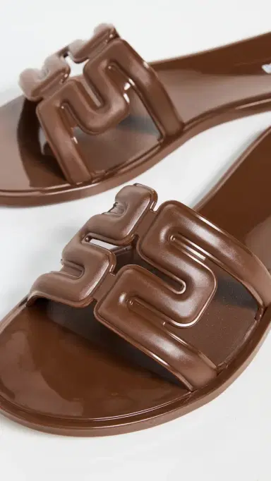 Melissa M Jelly Slides Brown 7 | Thumbnail 6