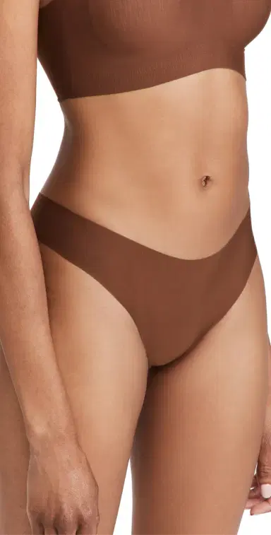 Commando Butter Mid Rise Thong Cinnamon | Thumbnail 1 Commando Butter Mid Rise Thong Cinnamon | Thumbnail 1