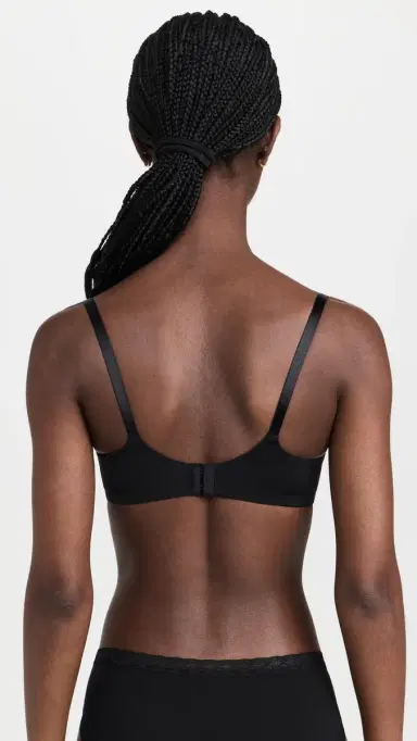 Natori Liquid Full Fit Contour Underwire Bra Black 36D | Thumbnail 3