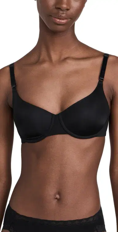 Natori Liquid Full Fit Contour Underwire Bra Black 36D | Thumbnail 1