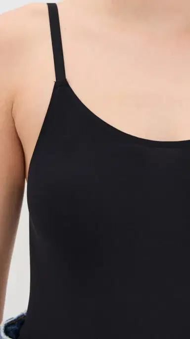 Commando Ballet Cami Thong Bodysuit Black One Size | Thumbnail 6