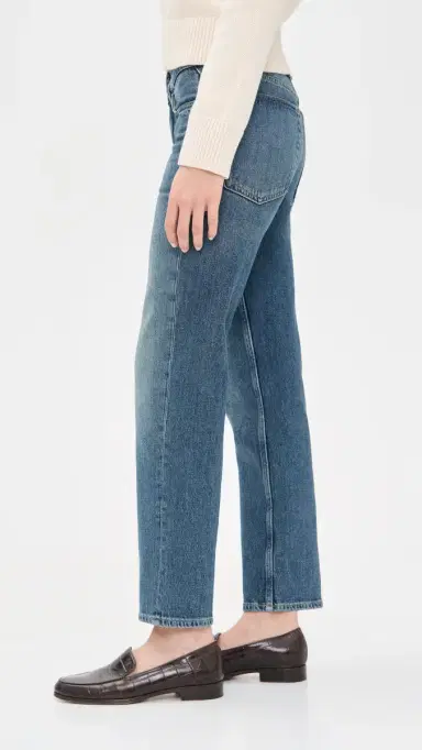 rag & bone Harlow Low Rise Ankle Straight Jeans Easton | Thumbnail 4 rag & bone Harlow Low Rise Ankle Straight Jeans Easton | Thumbnail 4