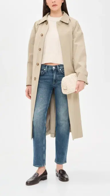 rag & bone Harlow Low Rise Ankle Straight Jeans Easton | Thumbnail 5 rag & bone Harlow Low Rise Ankle Straight Jeans Easton | Thumbnail 5