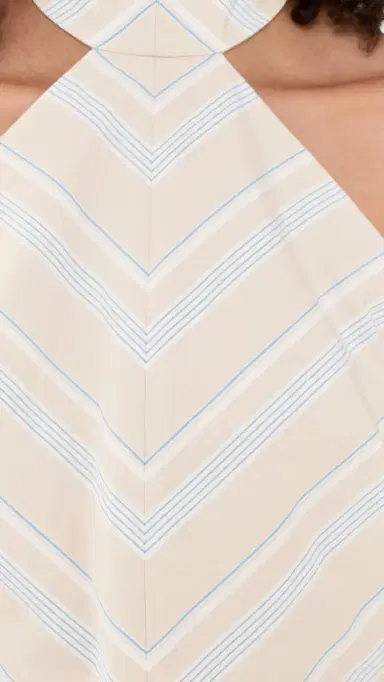 HEVRON Quinn Top Beige Stripe | Thumbnail 6 HEVRON Quinn Top Beige Stripe | Thumbnail 6