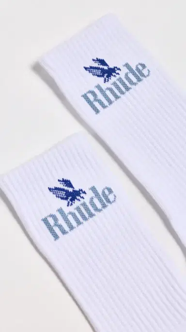 Rhude Rossa Logo Socks | Thumbnail 3