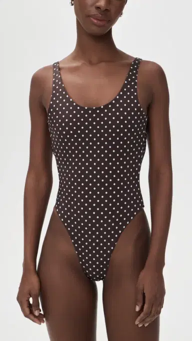 LIONESS Kenny One Piece Chocolate Blue Polka M | Thumbnail 2 LIONESS Kenny One Piece Chocolate Blue Polka M | Thumbnail 2