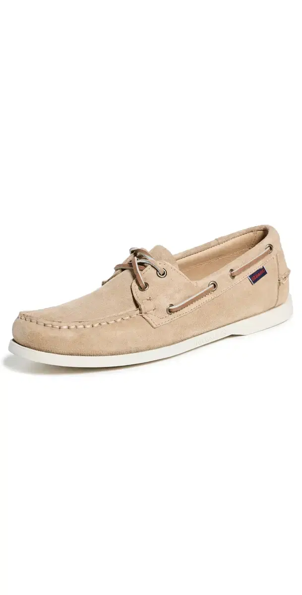 Portland Flesh Out Suede Boat Shoes Beige Camel - Beige Taffy