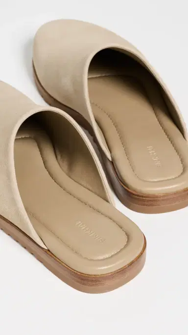 SIMKHAI Emery Suede Clogs Desert | Thumbnail 4