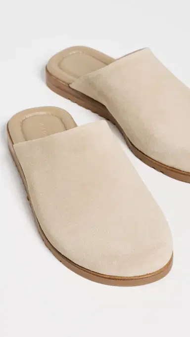 SIMKHAI Emery Suede Clogs Desert | Thumbnail 5