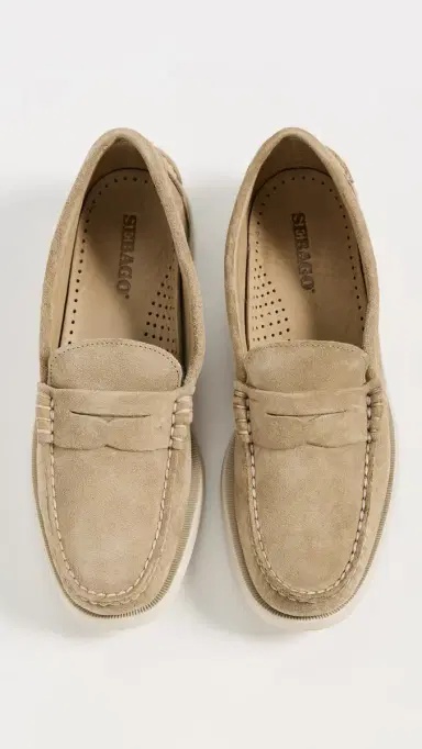 Sebago Dan Flesh Out Boat Shoes Beige Camel 11 | Thumbnail 4 Sebago Dan Flesh Out Boat Shoes Beige Camel 11 | Thumbnail 4