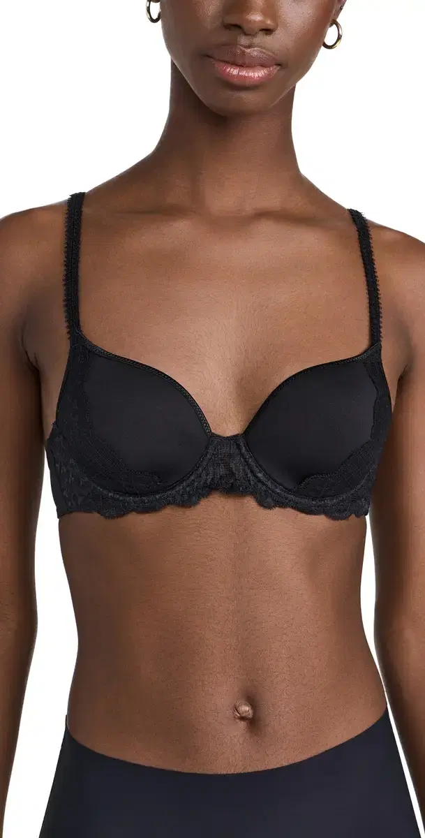 Reve 3D Plunge Bra Black