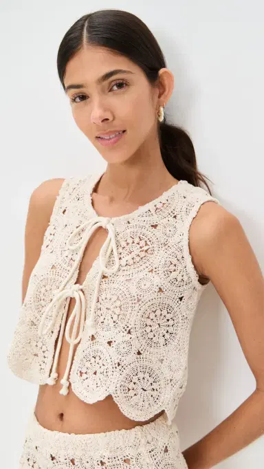 4th & Reckless Laurenne Top Beige L | Thumbnail 2