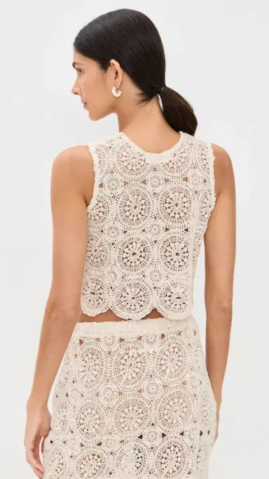 4th & Reckless Laurenne Top Beige L | Thumbnail 3